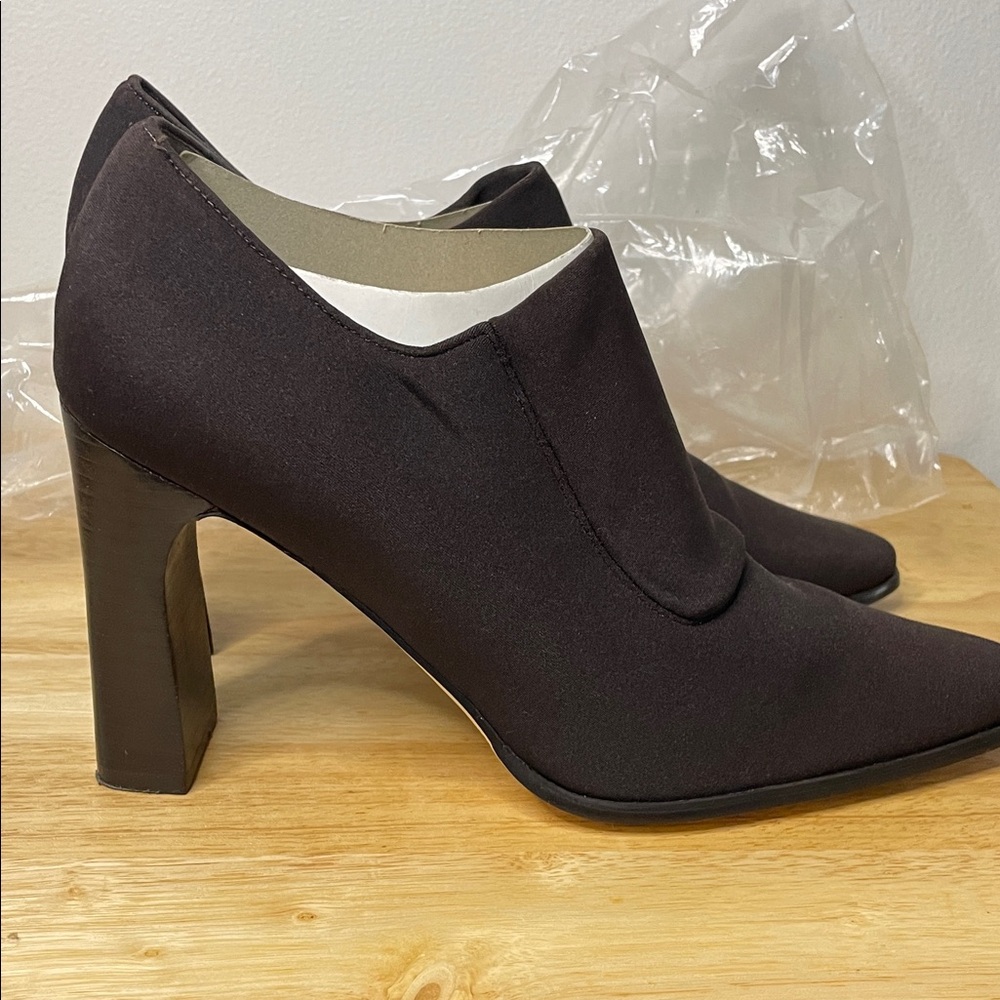PAZZO Black Ankle Boots - Picture 3 of 9